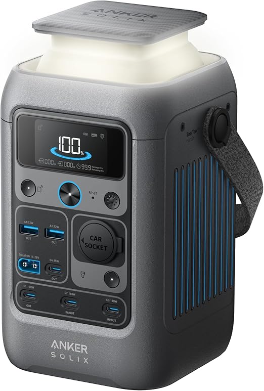 Anker SOLIX C300 portable power station camping Australia