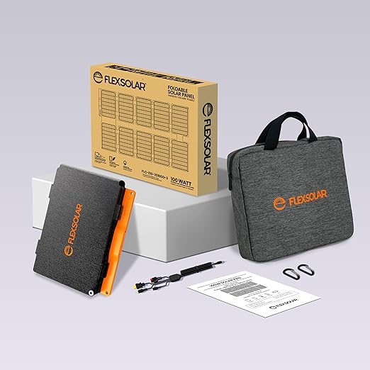 4WD Fridge Power Kit — Portable Power Station & Solar Panel