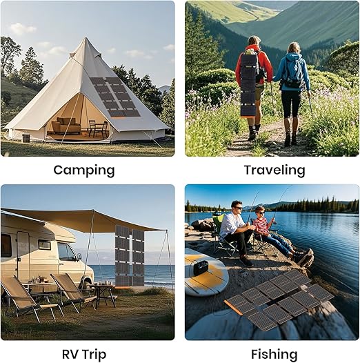FlexSolar 100W Portable Solar Panel