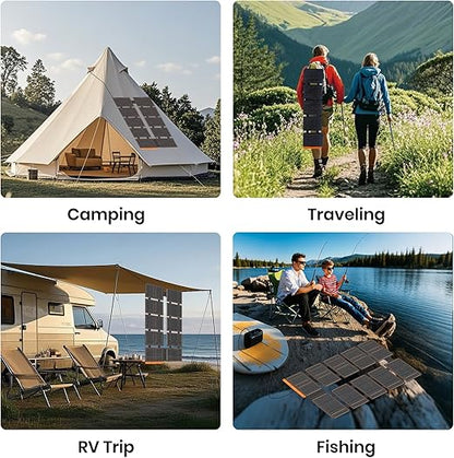 FlexSolar 100W Portable Solar Panel