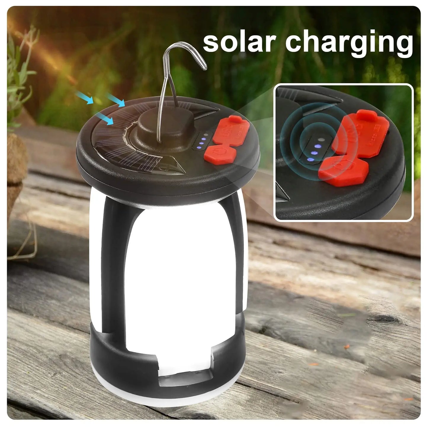 Portable Camping Light — Rechargeable LED for 4WD & Off-Grid Use