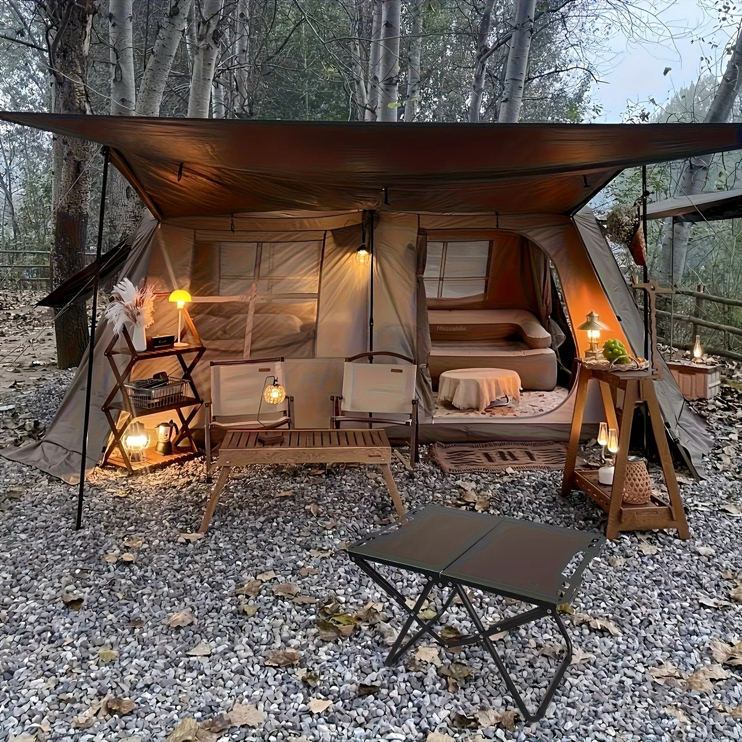 Compact Folding Camping Table
