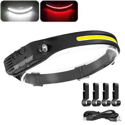 Rechargeable Headlamp — LED Light for Camping & 4WD Use