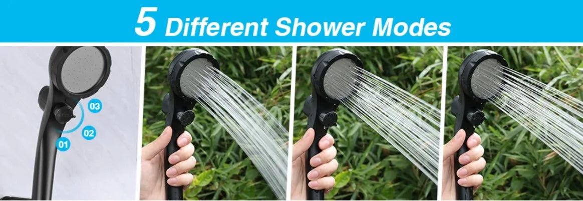 Portable Camping Shower Pump – Rechargeable Outdoor Shower
