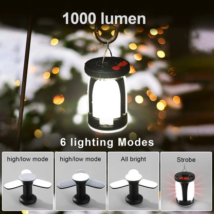 Portable Camping Light — Rechargeable LED for 4WD & Off-Grid Use